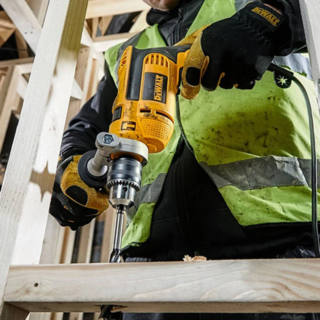 Taladro y Pulidora Eléctrica DeWALT – 650W Percutor 1/2” + Pulidora 850W 6 Velocidades Disco 4