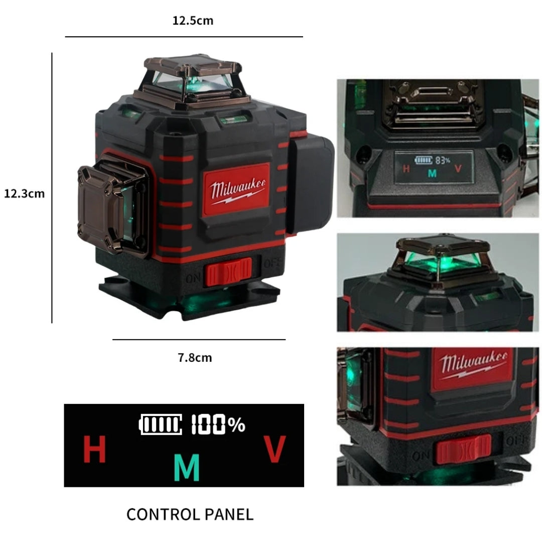 Nivel Láser Milwaukee 16 Líneas – Autonivelante