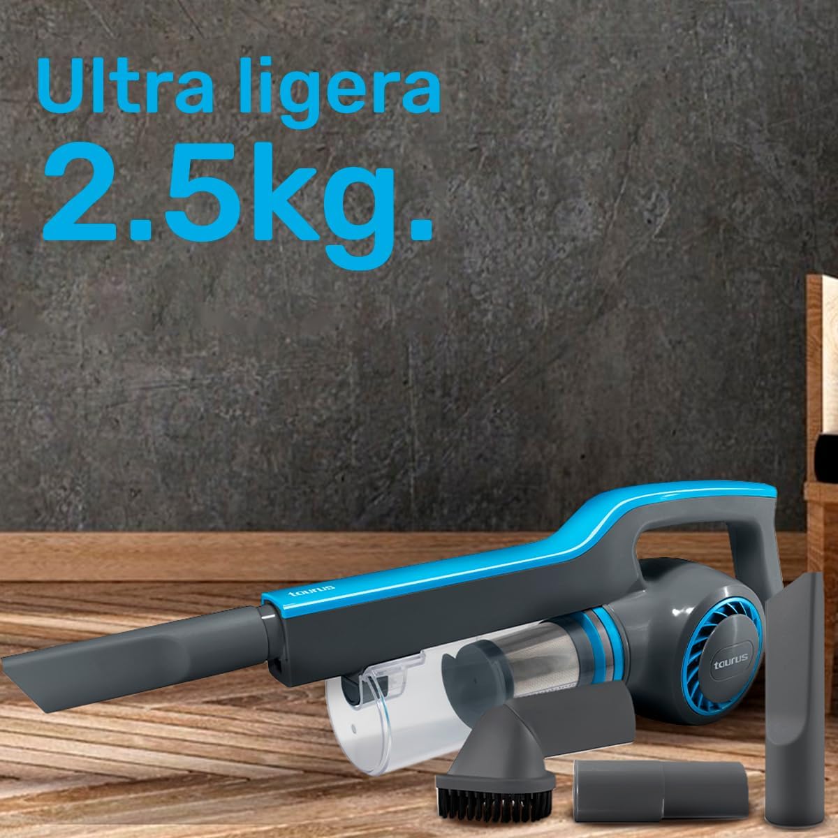 Aspiradora Vertical Ciclónica 3 en 1