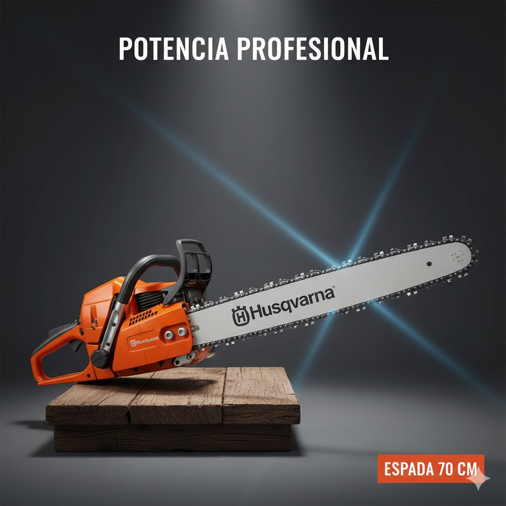 ⚡ MOTOSIERRA HUSQVARNA 61 PROFESIONAL – POTENCIA Y CONTROL