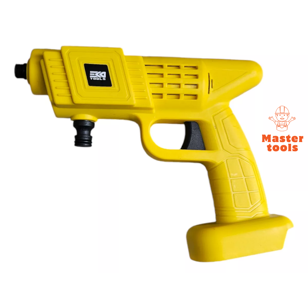 Hidrolavadora pulverizadora con 2 baterías de 48 v - color amarillo