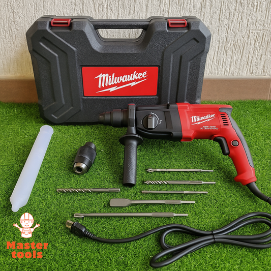 Taladro Rotomartillo Milwaukee 1200W de Puro Poder