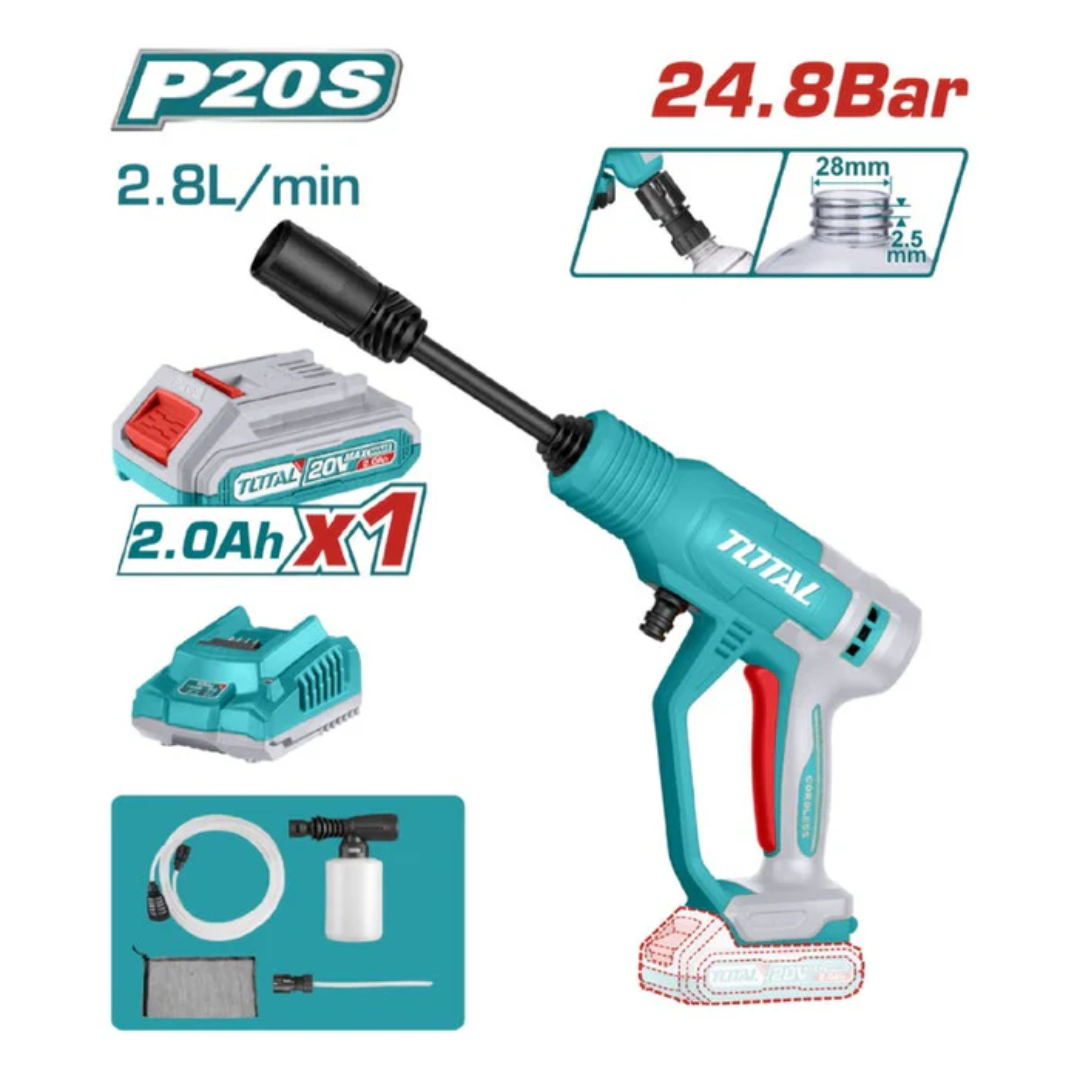 🧰 Combo TOTAL 3 en 1 – Aspiradora + Pistola de Pintura + Hidrolavadora Inalámbrica 20V
