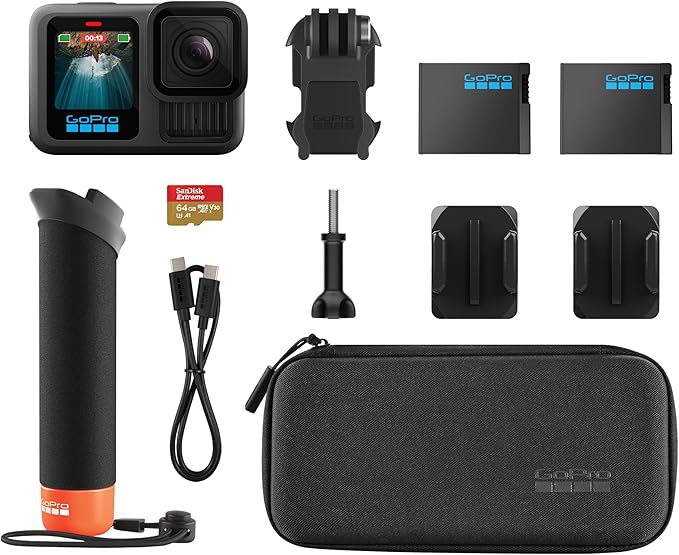 [COMPRA 1 LLÉVATE 2] Go Pro Hero 13 Black + ACCESORIOS