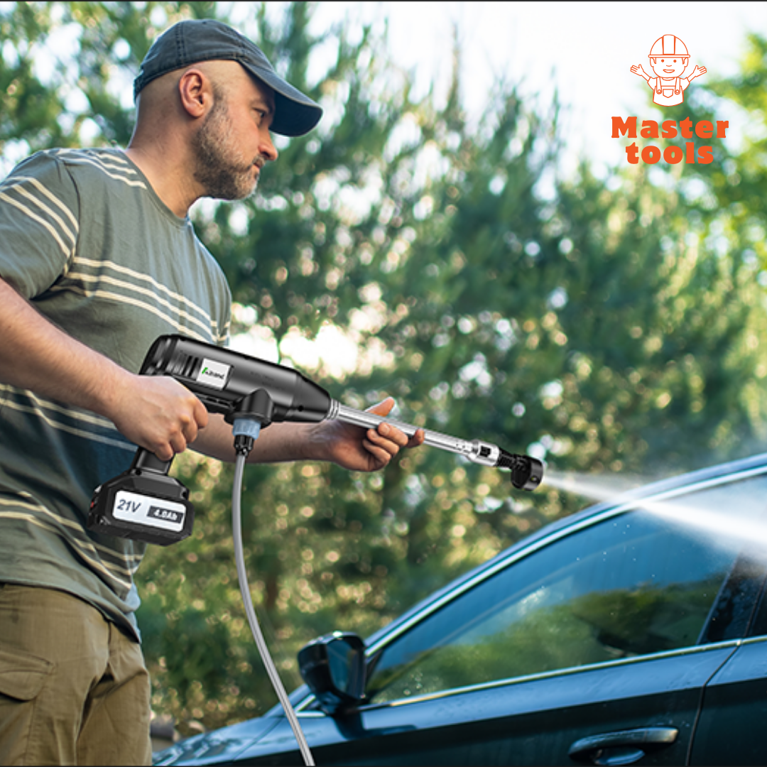 Hidrolavadora propulsora con 6 Chorros Portátil