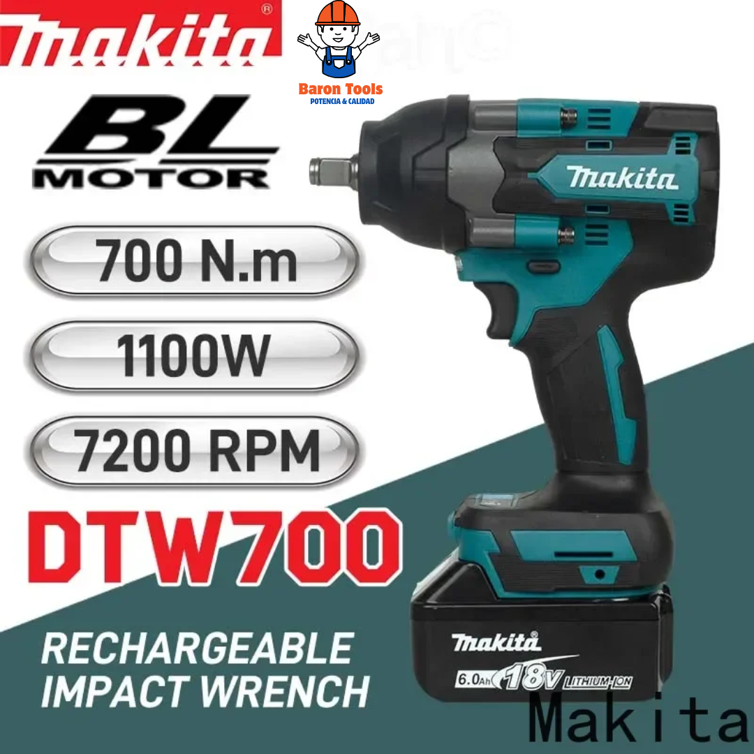 Llave de Impacto Makita 700nm 1/2