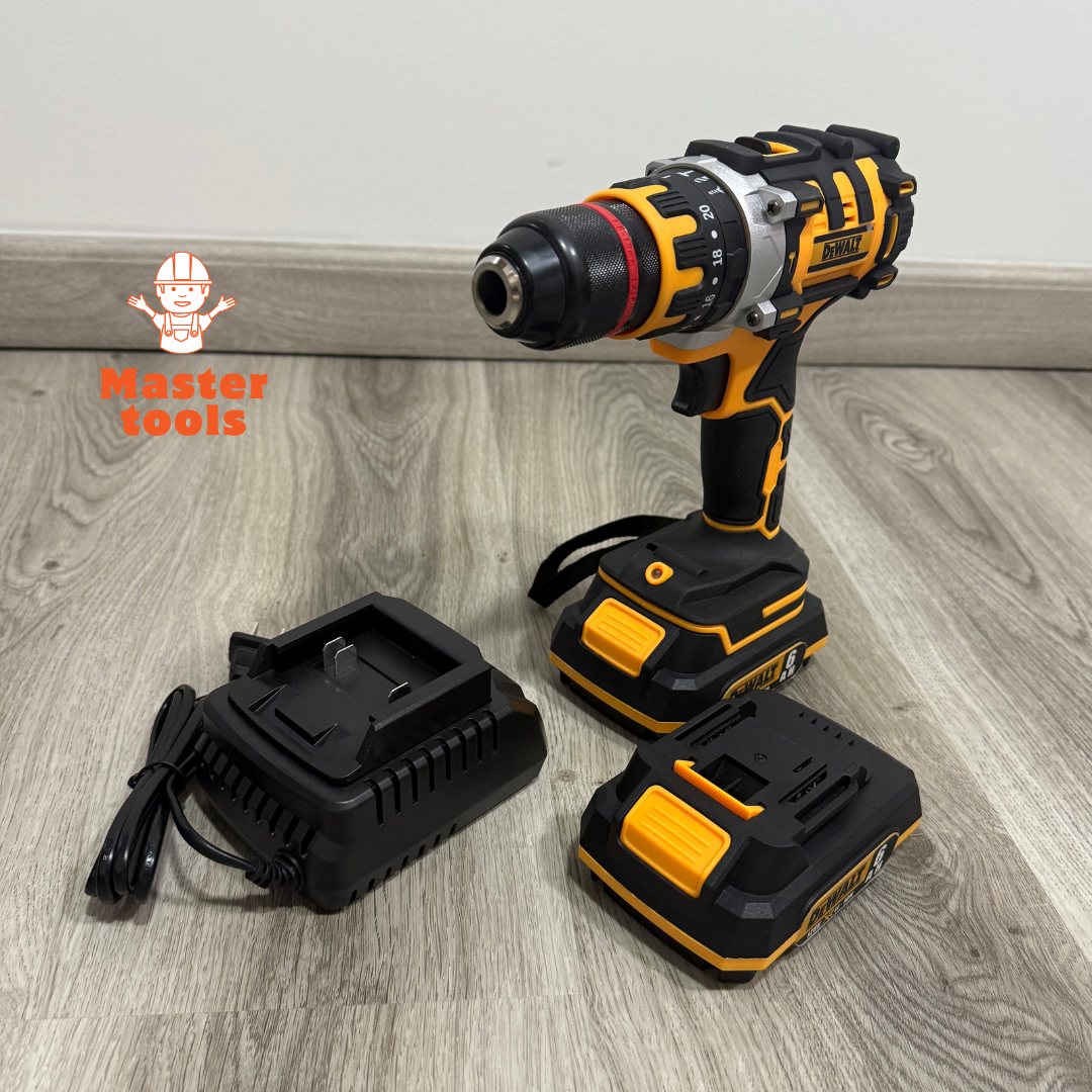 Taladro de Inalámbrico  - Motor Brushless 128V - 2 Baterías