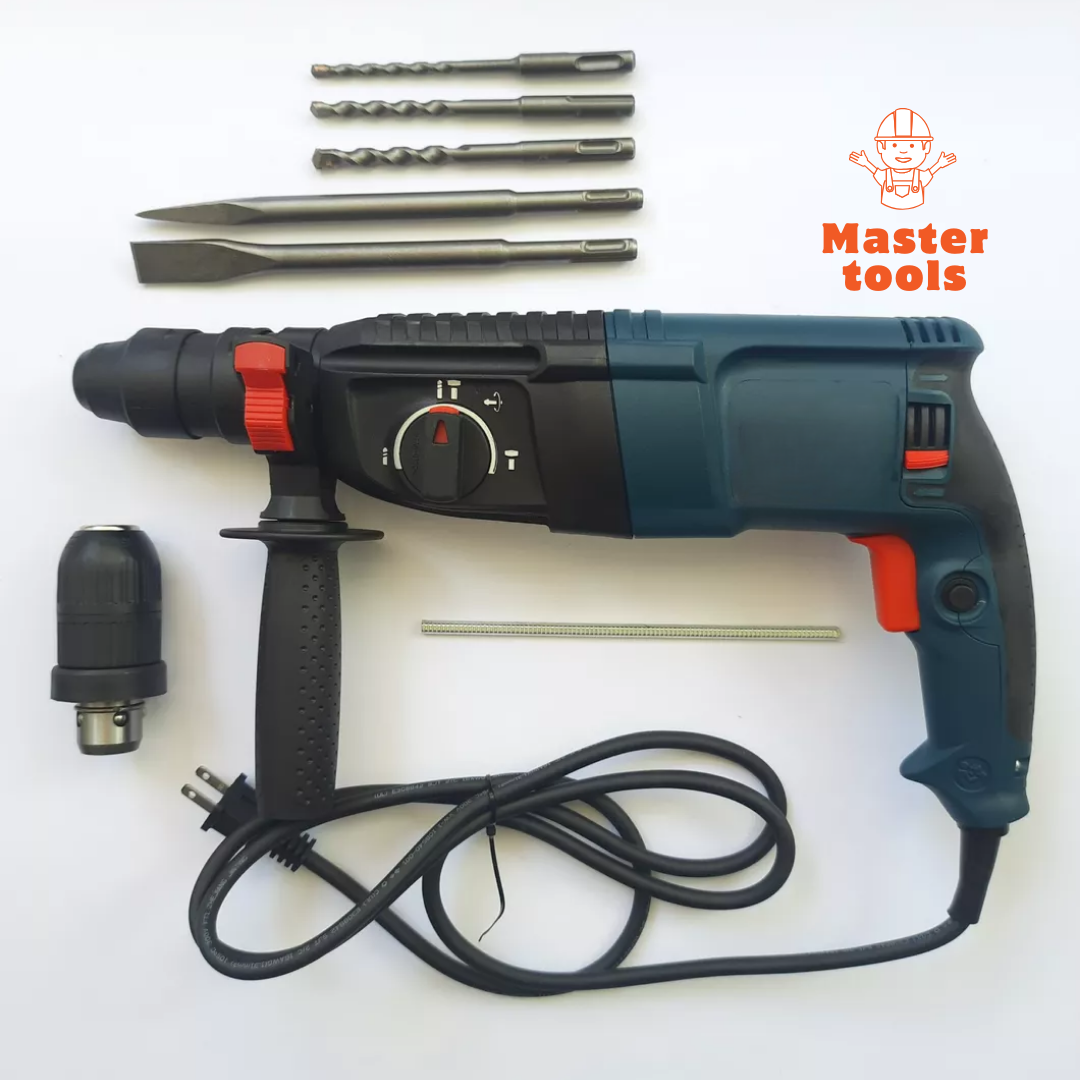 Taladro Rotomartillo Demoledor de 870W