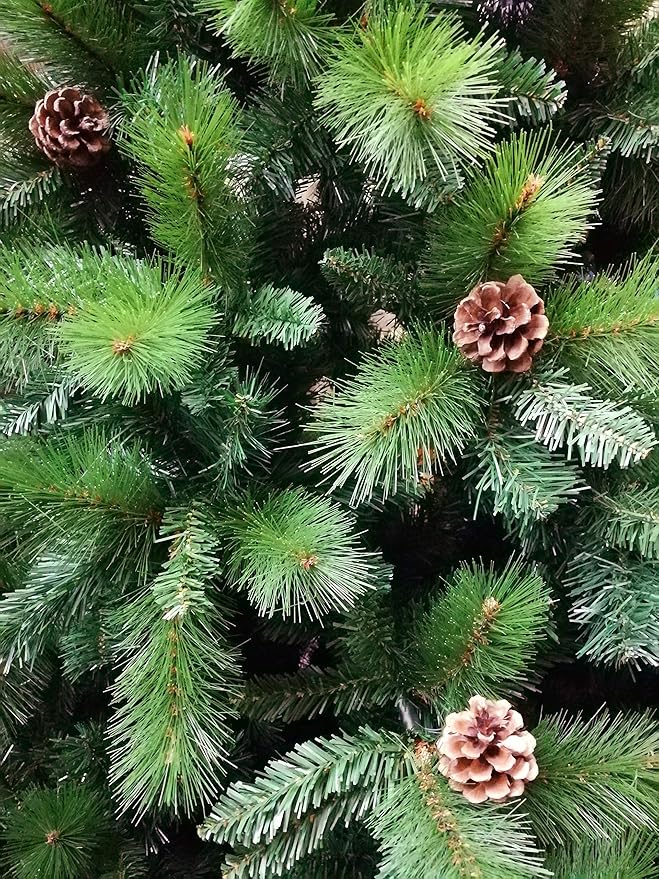 Árbol de Navidad Nevado Premium con Soporte Metálico