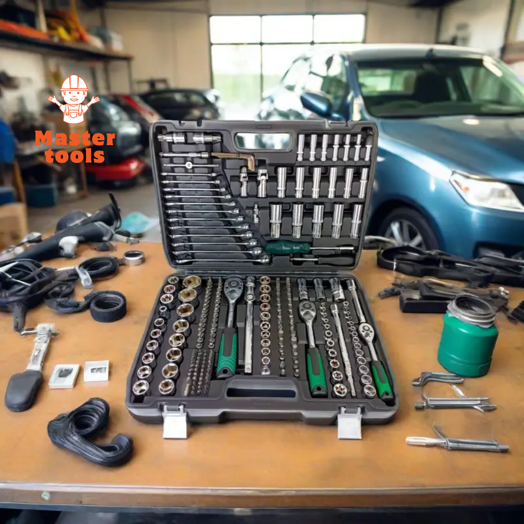 set de herramientas de 216 piezas - Forjadas para trabajó exigente