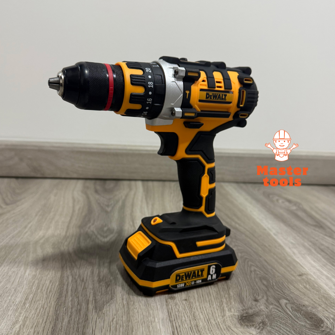 Taladro de Inalámbrico  - Motor Brushless 128V - 2 Baterías