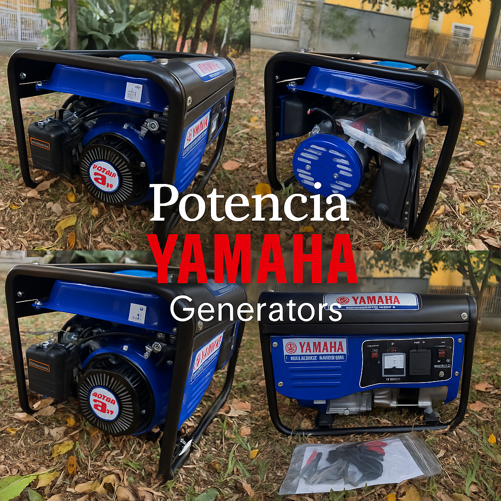 ⚡ PLANTA GENERADORA YAMAHA 1500W – MODELO HZ1500 (SIN ESCOBILLAS)