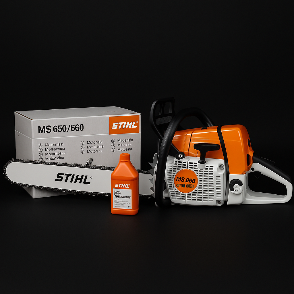 Motosierra Stihl 660 industrial + Aceite