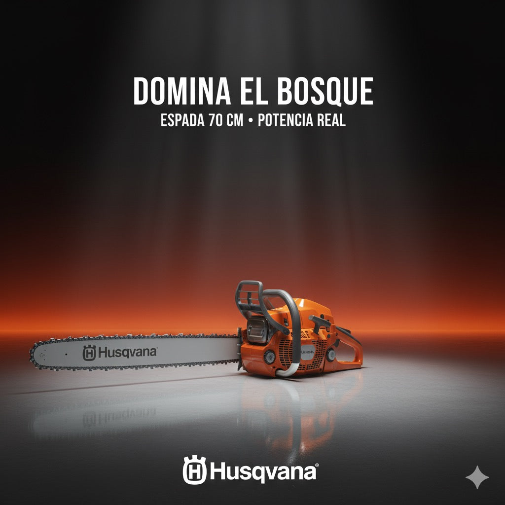 ⚡ MOTOSIERRA HUSQVARNA 61 PROFESIONAL – POTENCIA Y CONTROL