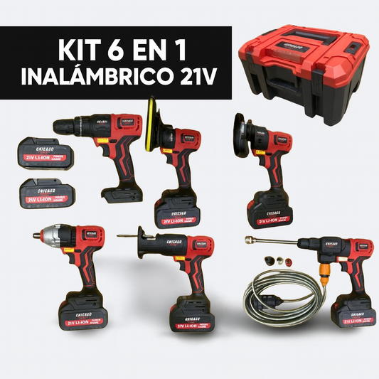 Kit 6 herramientas en uno