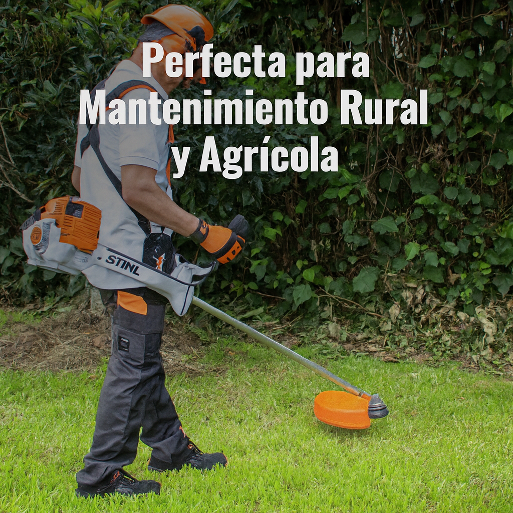 Guadaña  Sthil Fs450 Con Mascara protectora y Aceite