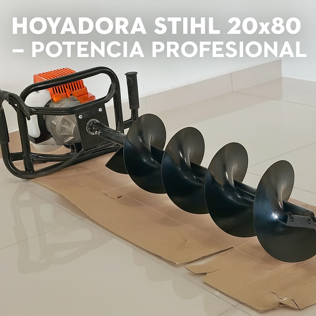 HOYADORA STIHL BARRENO 20x80 - 🎁 Aceite STIHL 2 tiempos