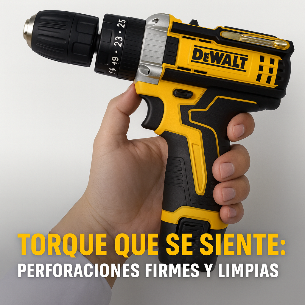 🔩 Taladro Inalámbrico 24V con Percutor – Potencia y Libertad sin Cables