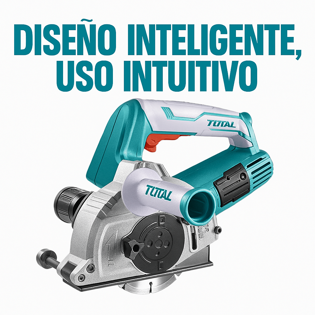 Ranuradora de Pared TOTAL 1500W – Precisión y Potencia para Cortes Profesionales