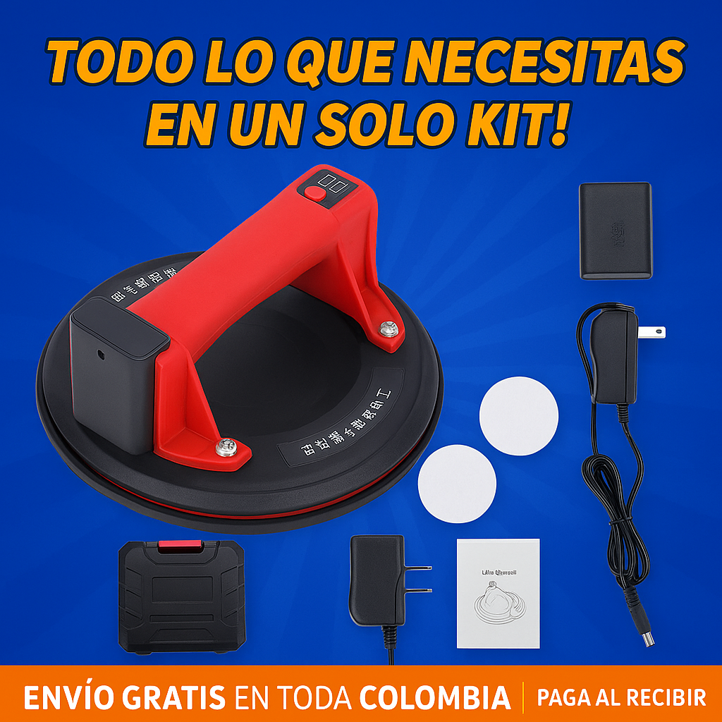 LEVANTA HASTA 200 KG CON UN SOLO BOTÓN! – Ventosa Eléctrica Profesional