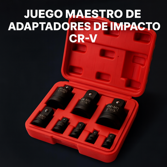 Juego de Adaptadores de Impacto Profesional – Acero Cromo Vanadio
