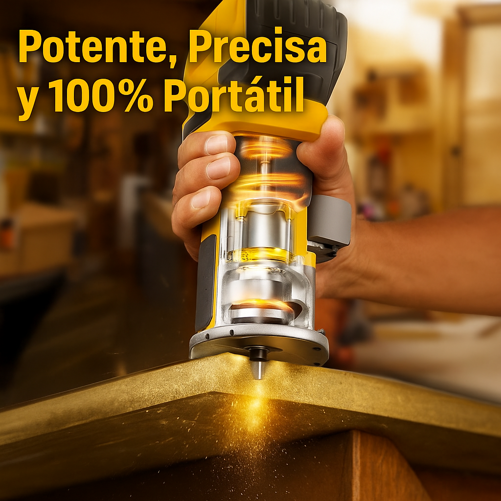 Rebordeador Inalámbrico 48V – ¡Potencia y Precisión para Acabados Profesionales!