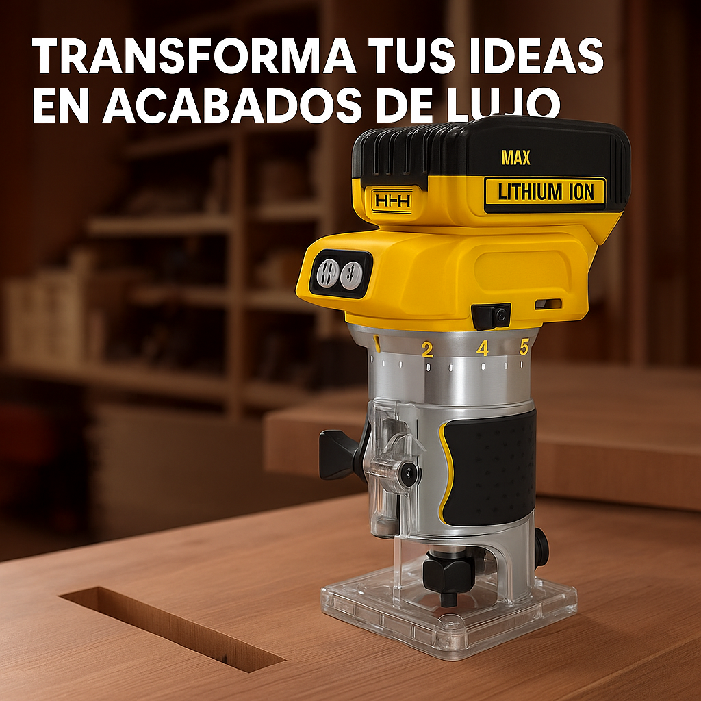 Rebordeador Inalámbrico 48V – ¡Potencia y Precisión para Acabados Profesionales!
