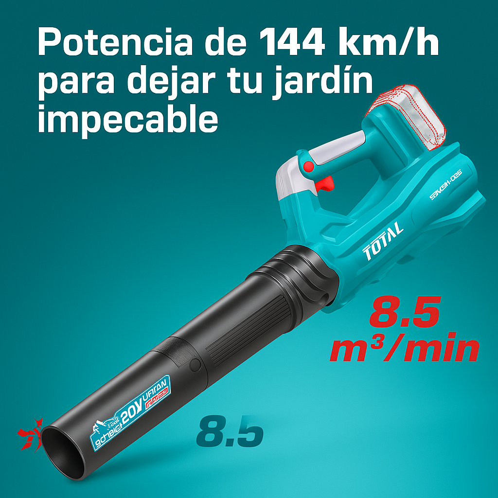 Combo Inalámbrico TOTAL 20V – Potencia profesional sin cables