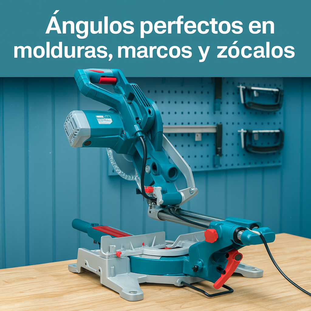 Sierra Ingleteadora Total 2400 W (12”) Telescópica Industrial