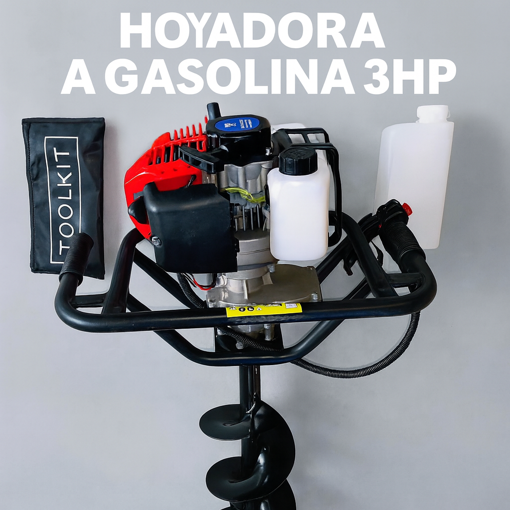 Hoyadora de Motor 3 HP – 2 Tiempos Shindaiwa