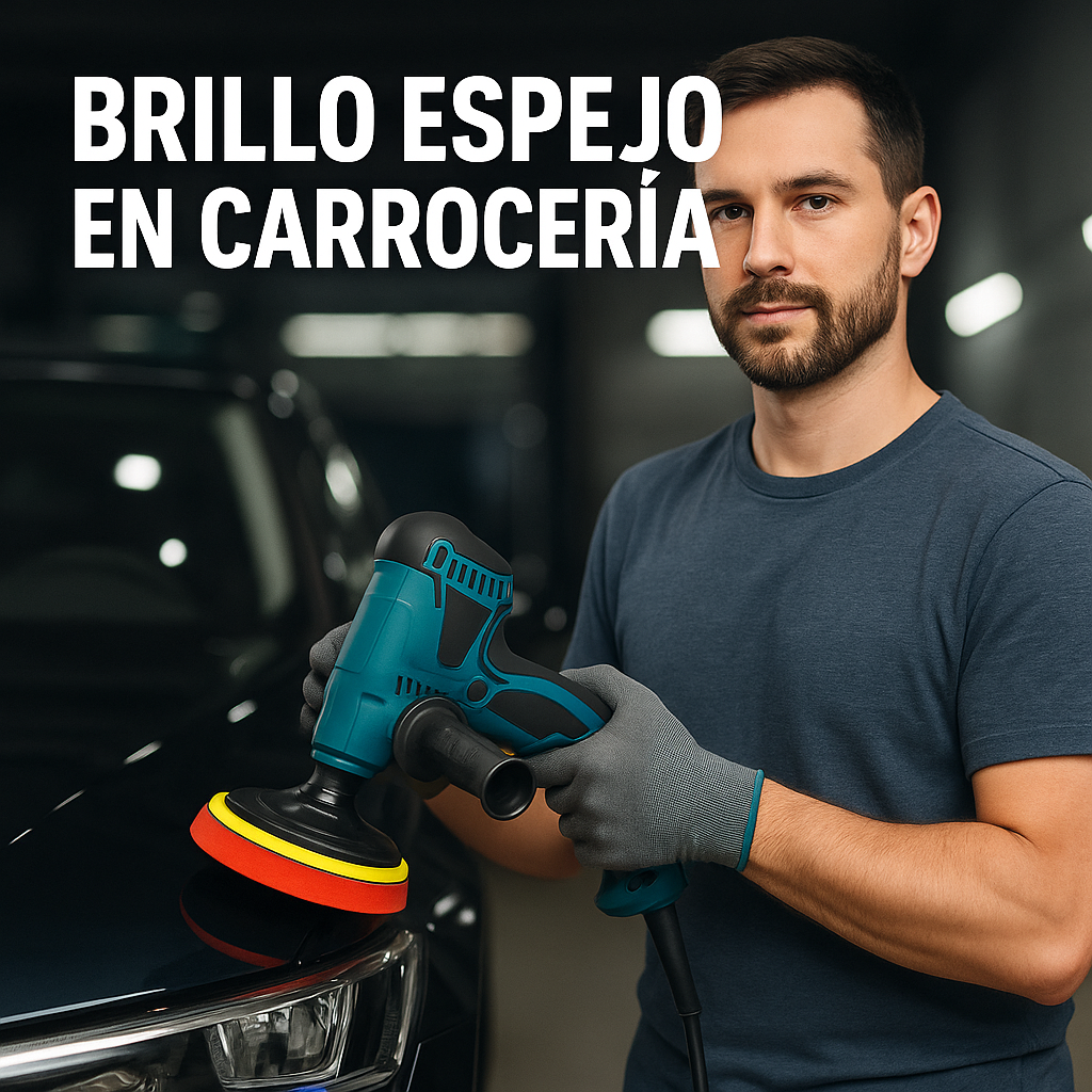 LIJADORA POLICHADORA VERTICAL 700 W  Brillo Pro en Minutos