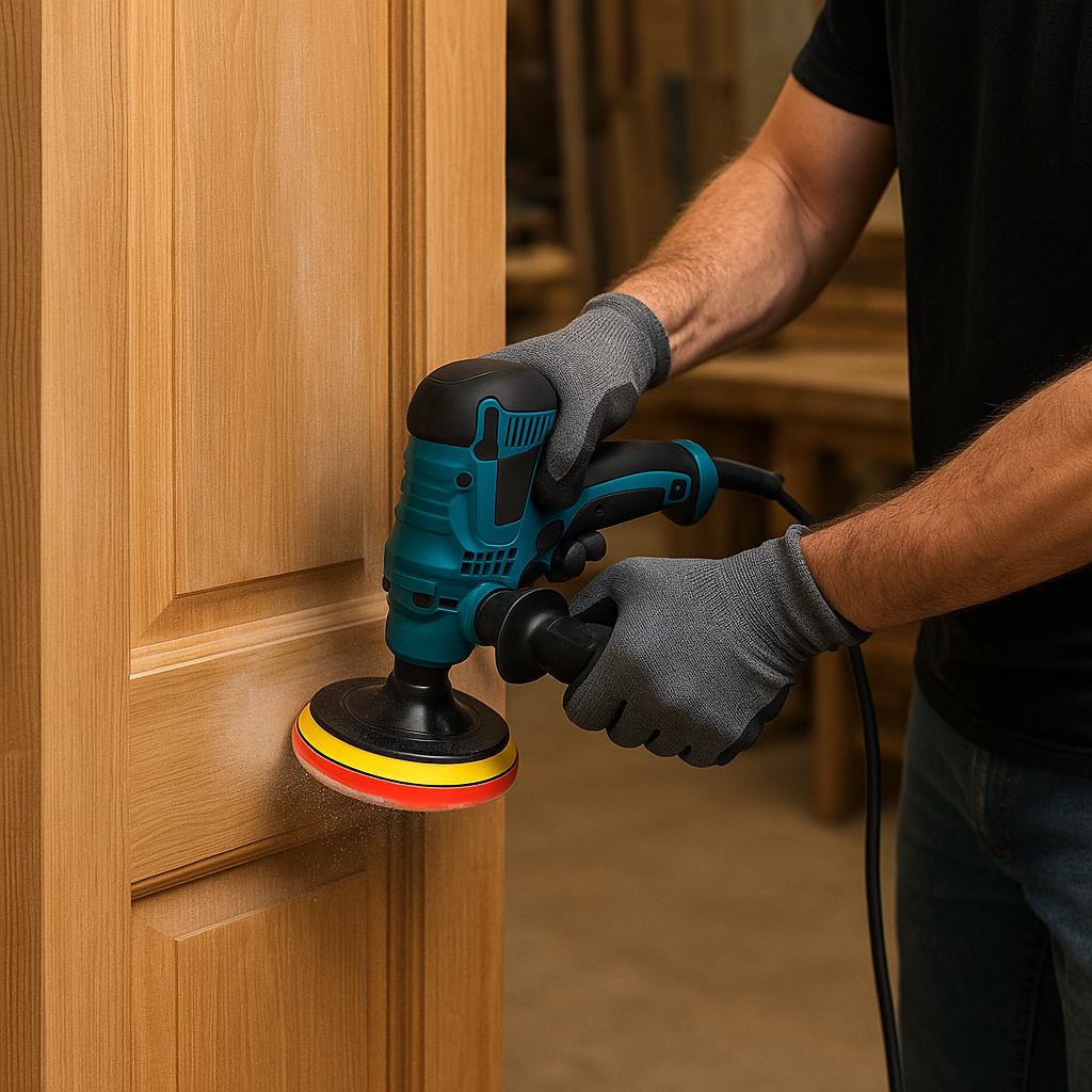 LIJADORA POLICHADORA VERTICAL 700 W  Brillo Pro en Minutos