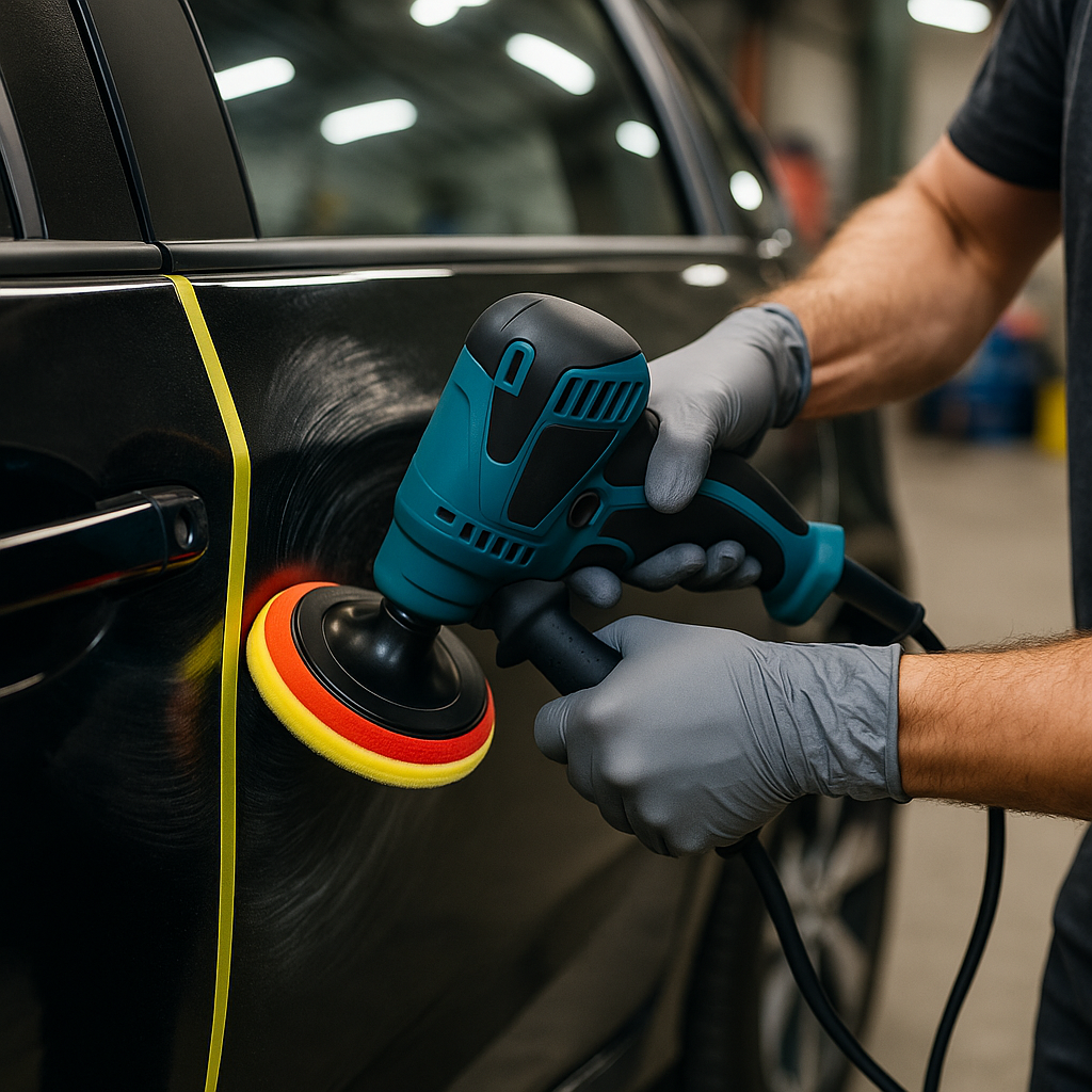 LIJADORA POLICHADORA VERTICAL 700 W  Brillo Pro en Minutos