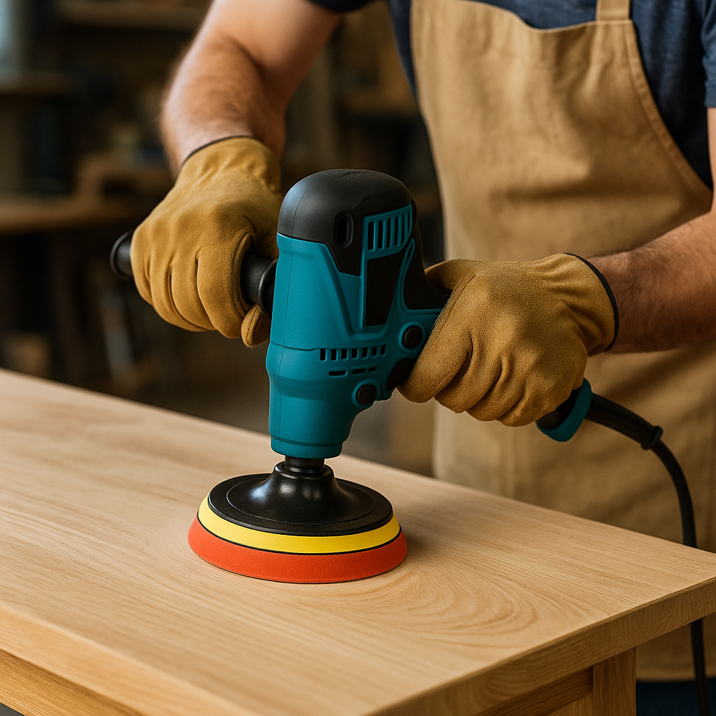 LIJADORA POLICHADORA VERTICAL 700 W  Brillo Pro en Minutos