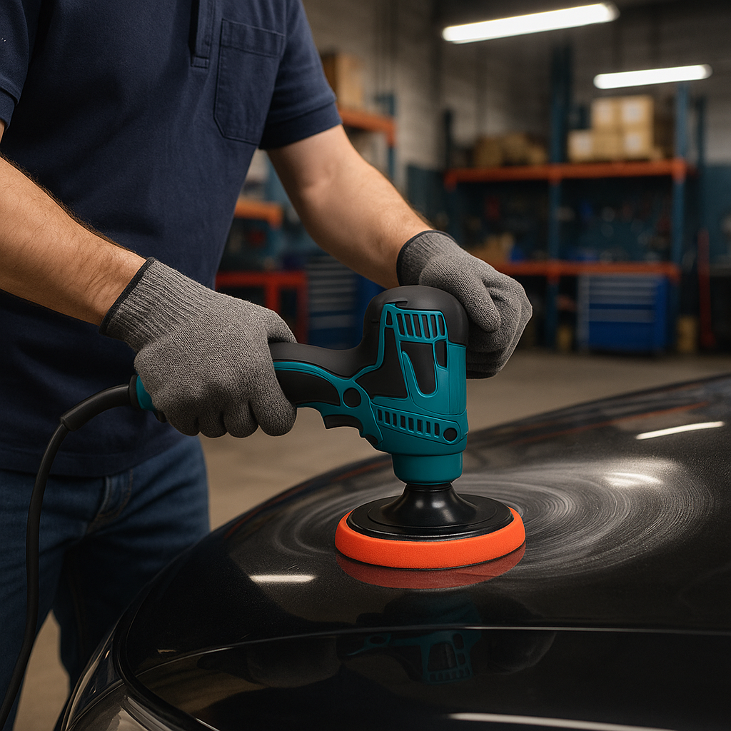 LIJADORA POLICHADORA VERTICAL 700 W  Brillo Pro en Minutos