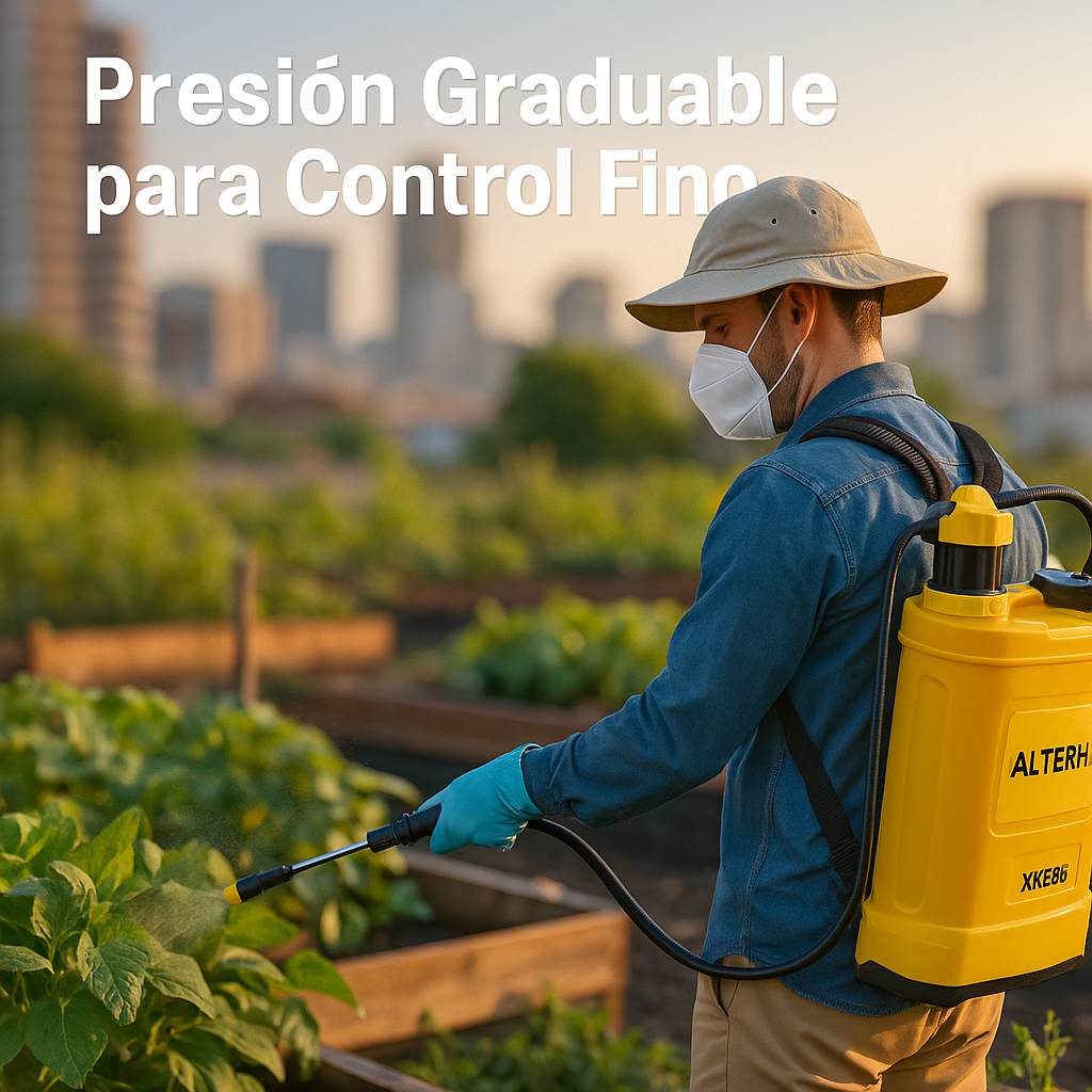 FUMIGADORA 16 LITROS ALTERMAN DOBLE FUNCION BATERIA Y MANUAL