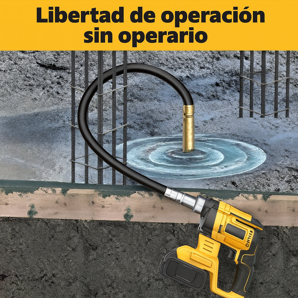 Vibrador de Hormigón Inalámbrico 20 V Dewalt