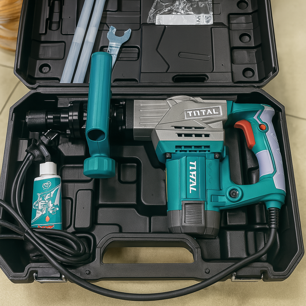 Demoledor TOTAL 1300W – Demolición Potente y Precisa para Profesionales