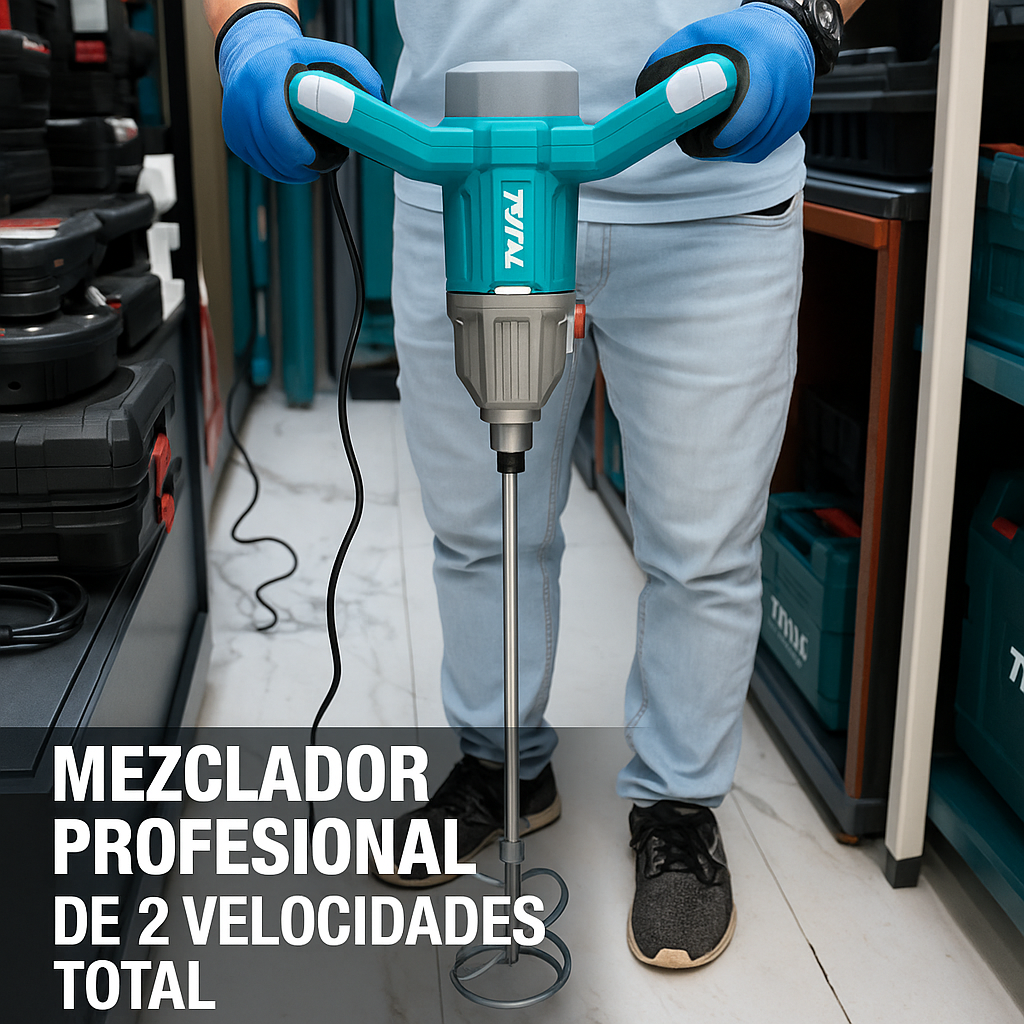 Mezclador de Pintura Eléctrico TOTAL 1400W