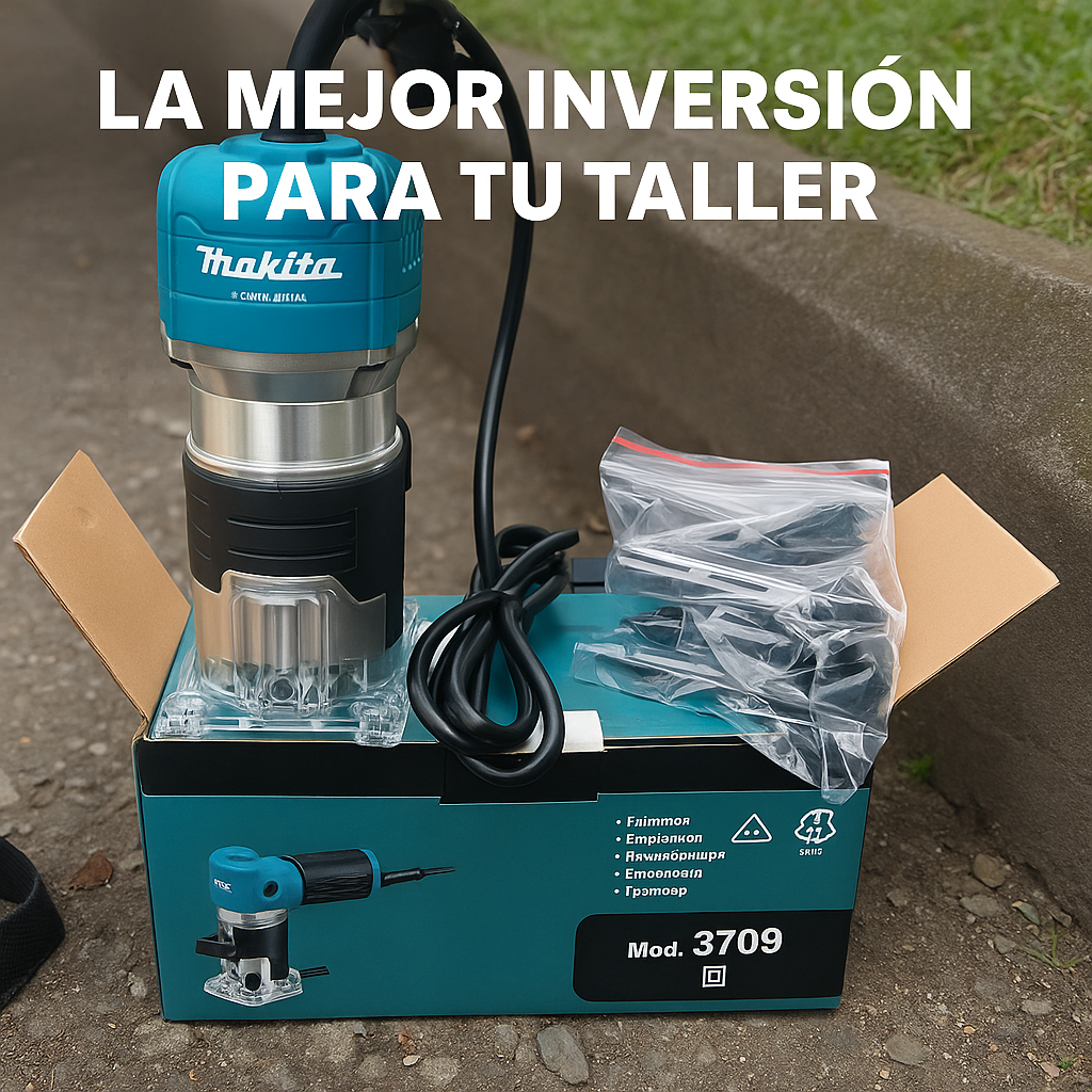 Rebordeadora Eléctrica MAKITA – Precisión y Acabados Profesionales
