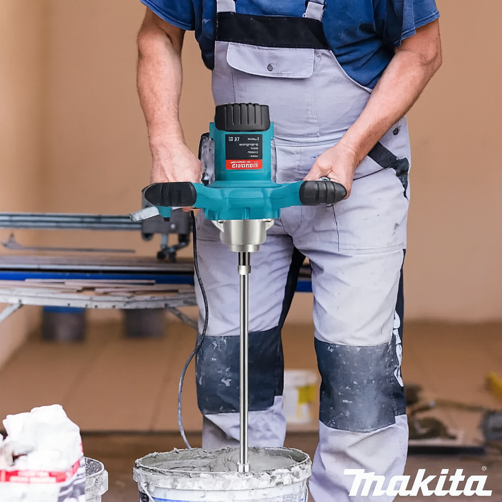 Mezclador Eléctrico Makita 2400W - 6 Velocidades Para Mezclas Perfectas y Rápidas.
