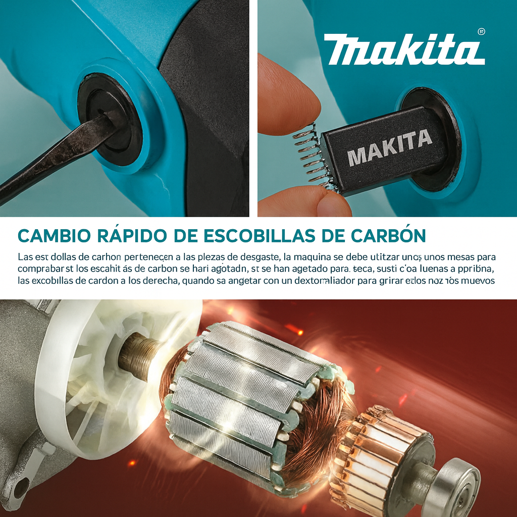Mezclador Eléctrico Makita 2400W - 6 Velocidades Para Mezclas Perfectas y Rápidas.