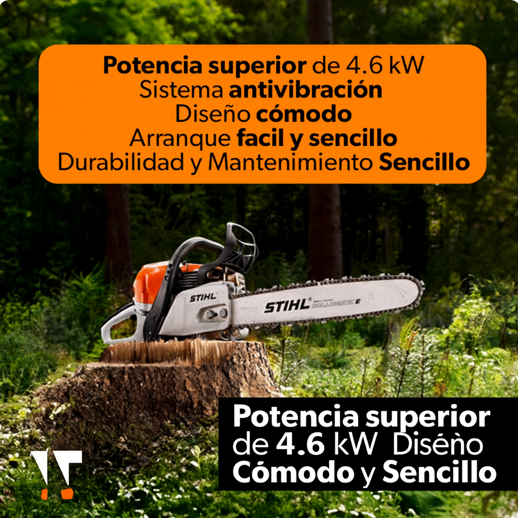 Motosierra STIHL MS 381 – Rendimiento Profesional en Cada Corte