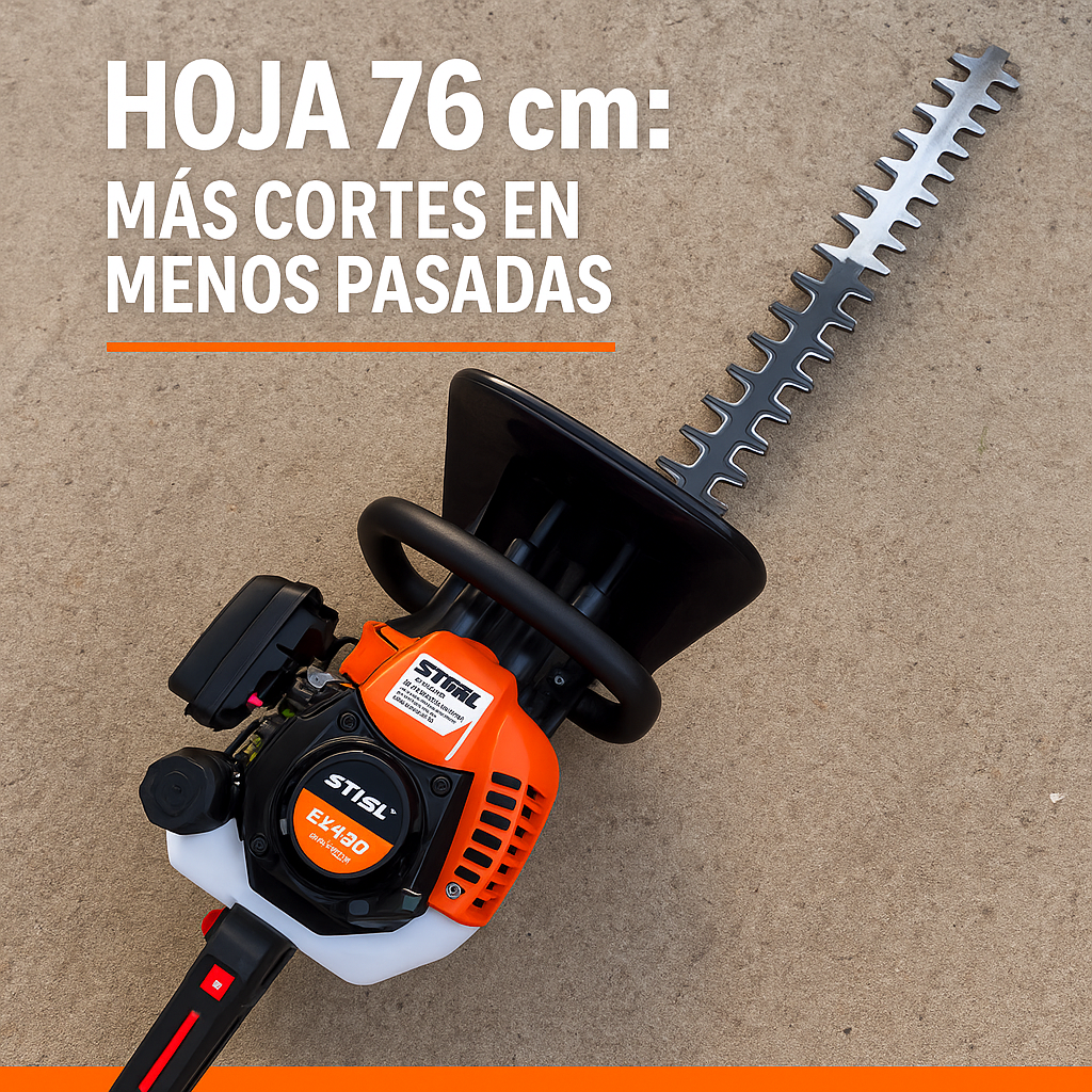 CORTASETOS A GASOLINA 35,5 cc – HOJA 76 cm + ACEITE