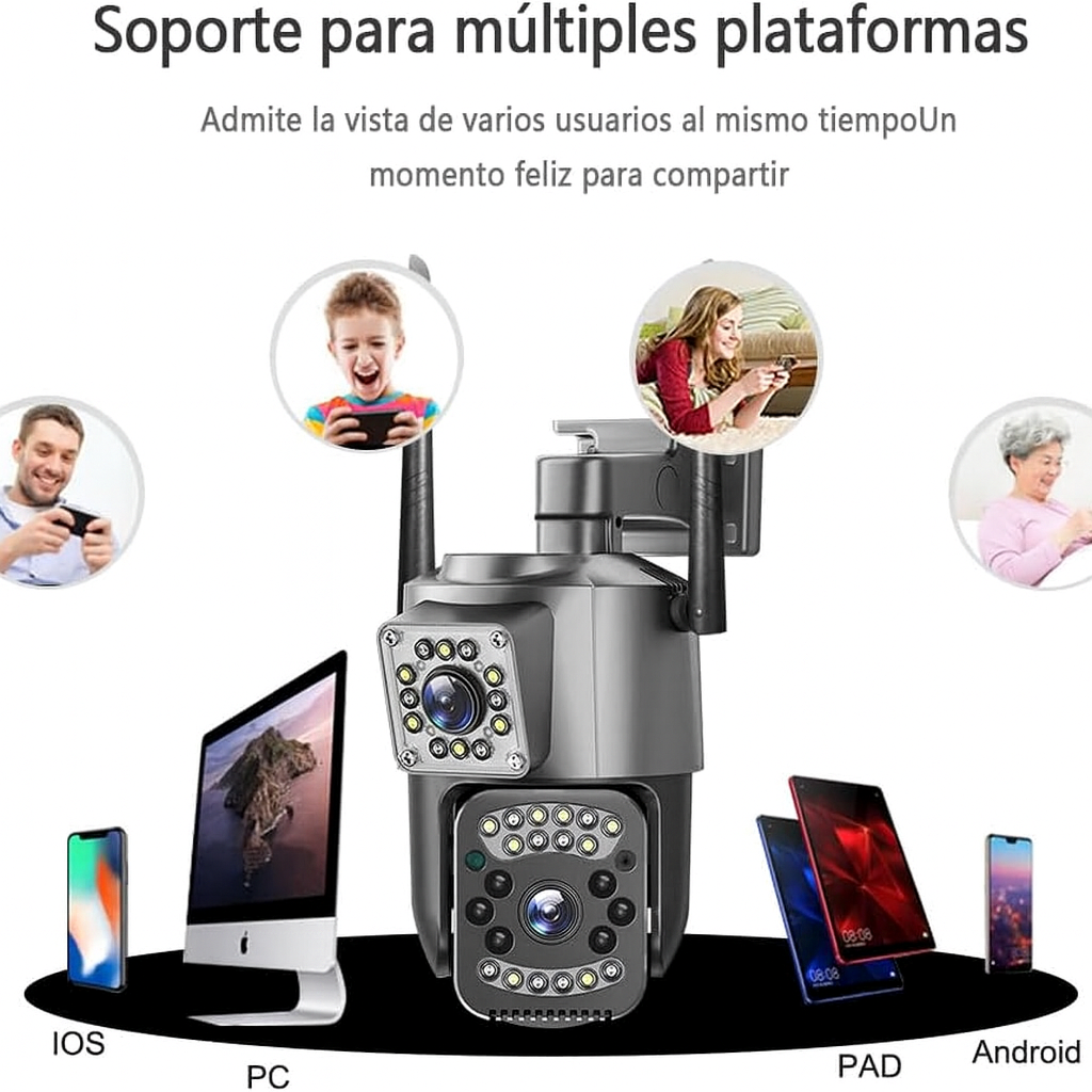 Sistema de Cámaras de Seguridad Wi-Fi HD – Protección Inteligente y Accesible