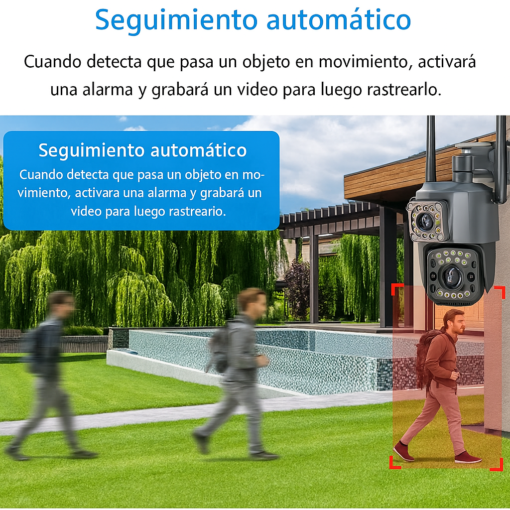 Sistema de Cámaras de Seguridad Wi-Fi HD – Protección Inteligente y Accesible