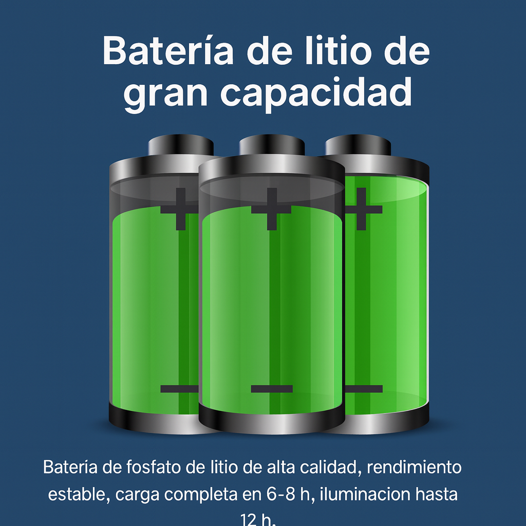 Lámpara LED Solar de Alumbrado Público ATIKUS 500 W (IP65