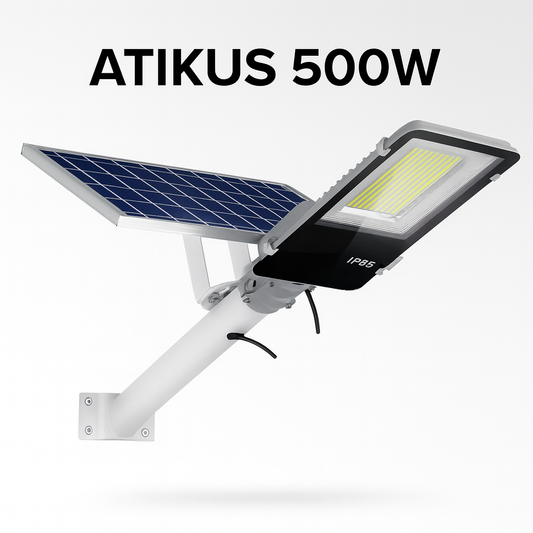 Lámpara LED Solar de Alumbrado Público ATIKUS 500 W (IP65
