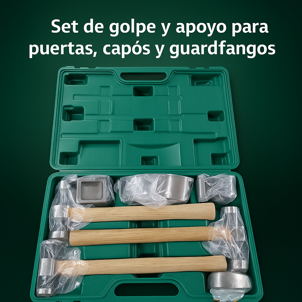 Martillos de Latonería HUAQUI – Kit Profesional x7