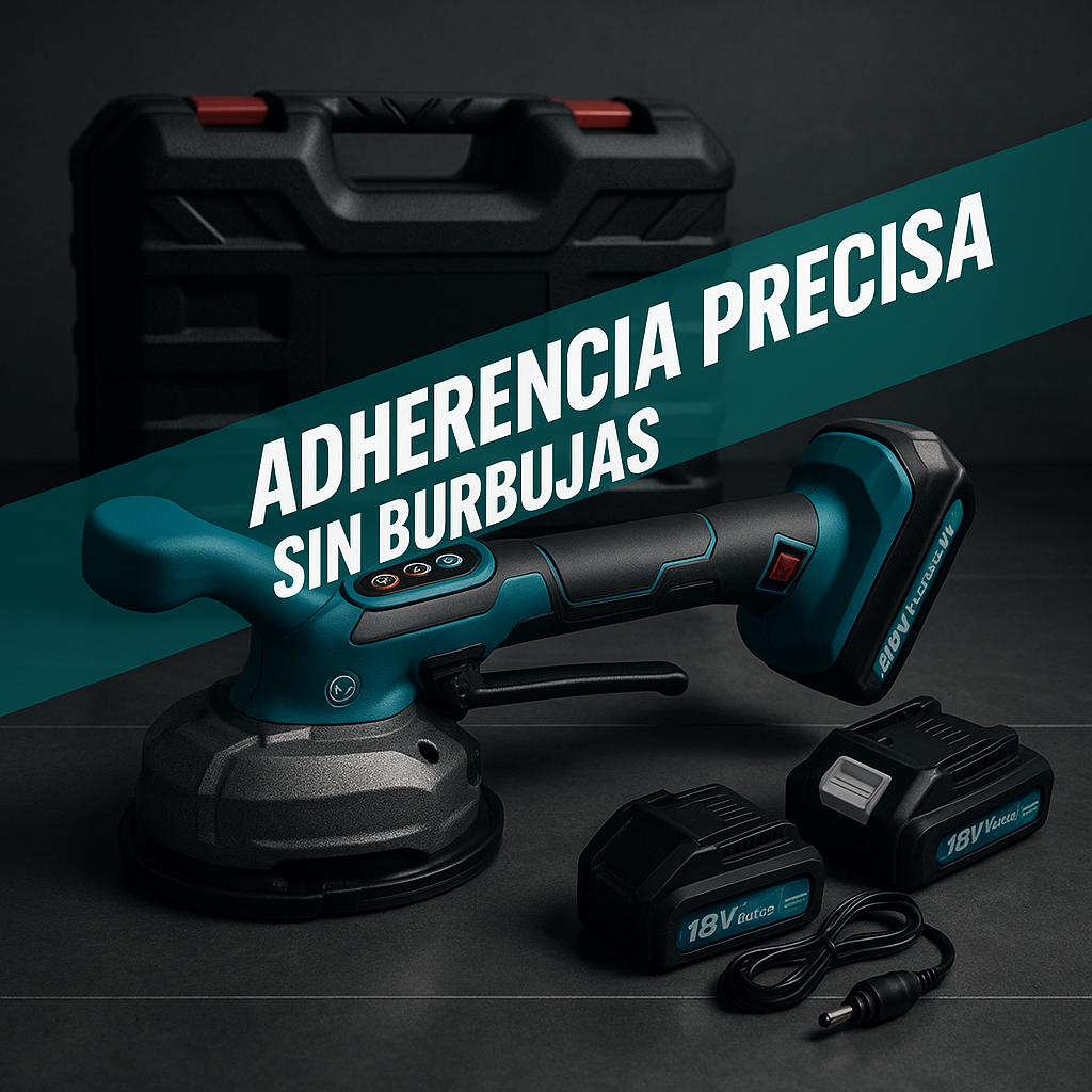 Vibrador de Baldosa MAKITA Inalámbrico 36V (2 baterías) – 5 Velocidades Ajustables